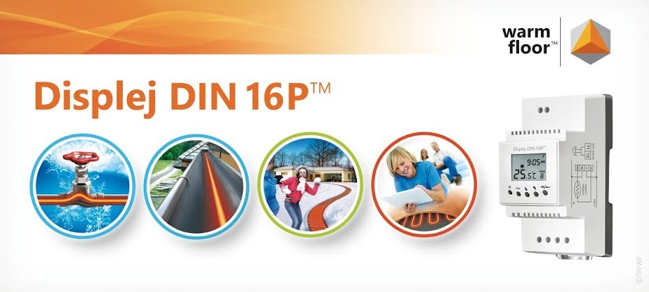 termostatski zaslon DIN 16P